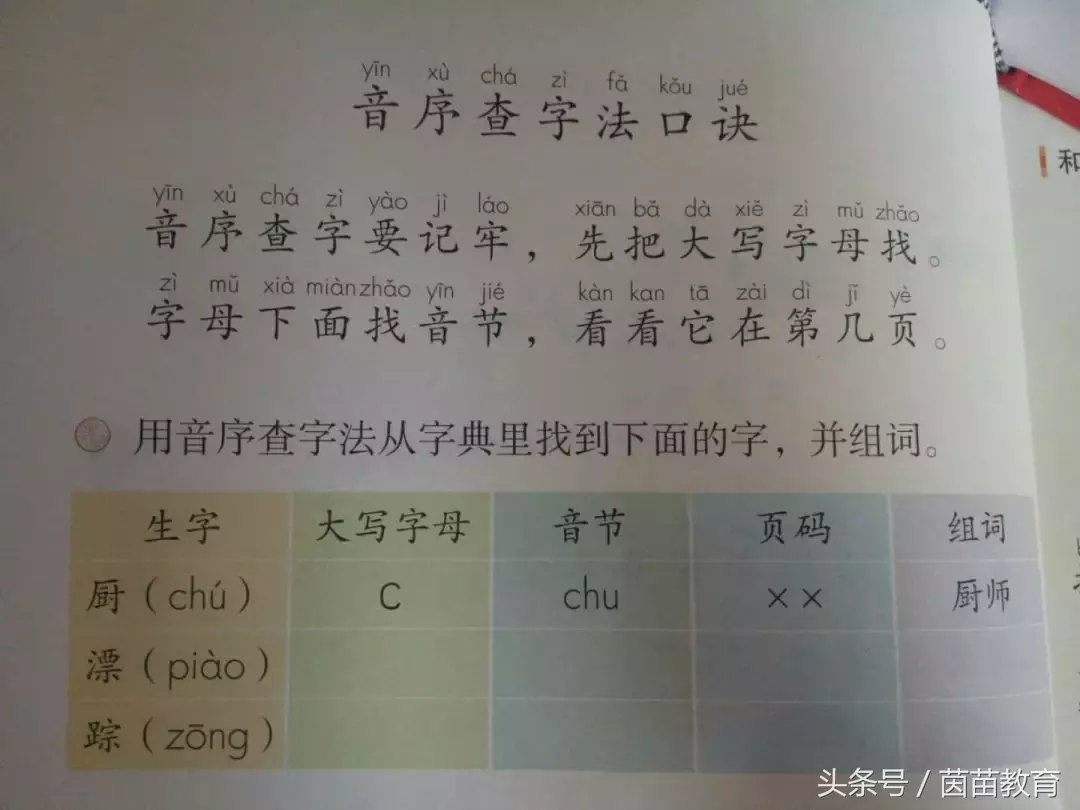 音节和音序有什么区别，音节到底需不需要标声调