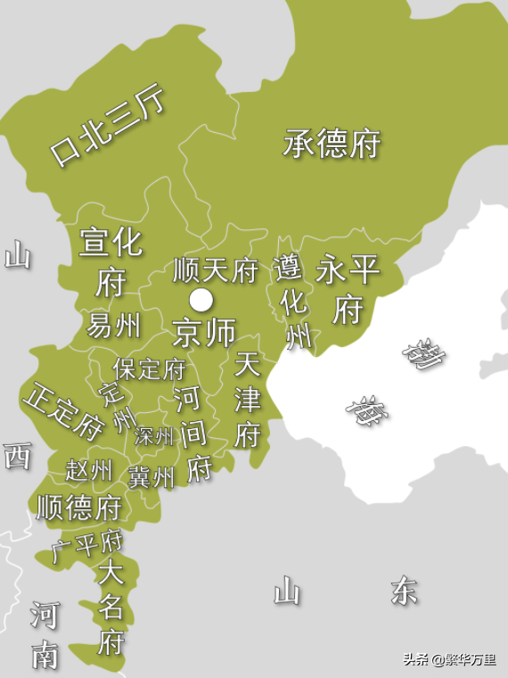 河北保定八个县搬迁（河北十个县划入北京）