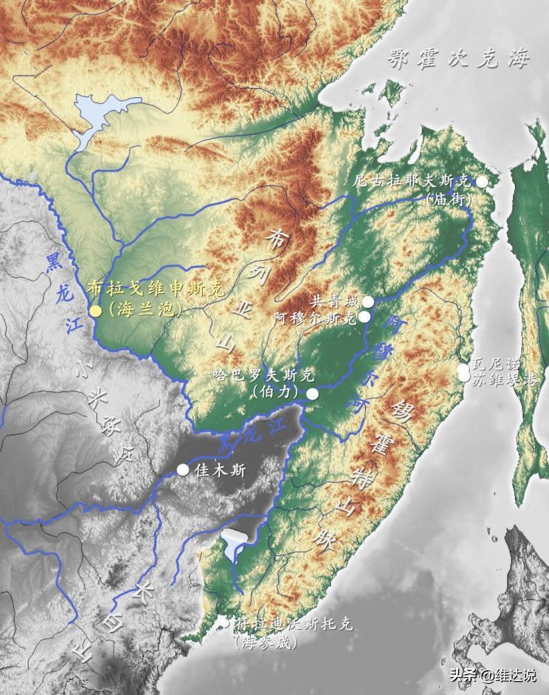 西伯利亚大铁路的起点和终点(西伯利亚铁路路线图)