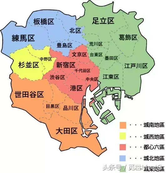 世田谷区是富人区吗（日本东京世田谷区地图）