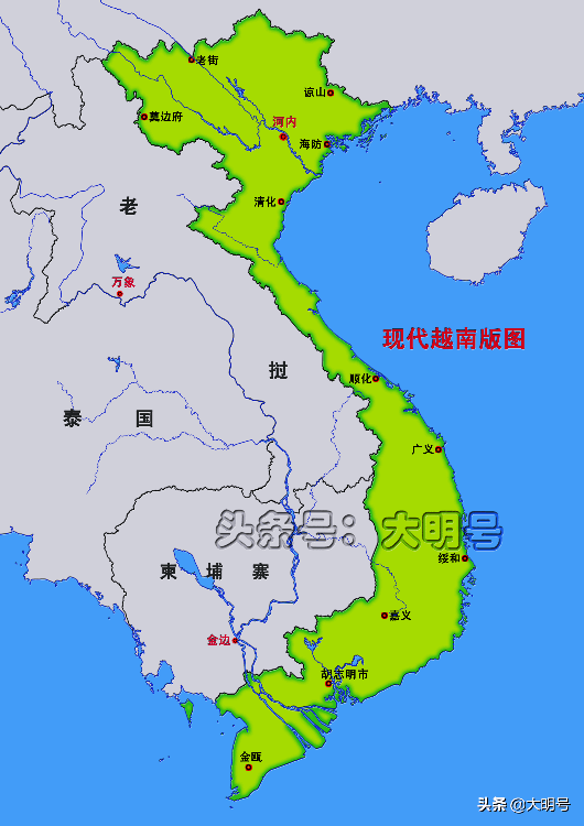 越南首都是哪里（越南为何定都城市河内）