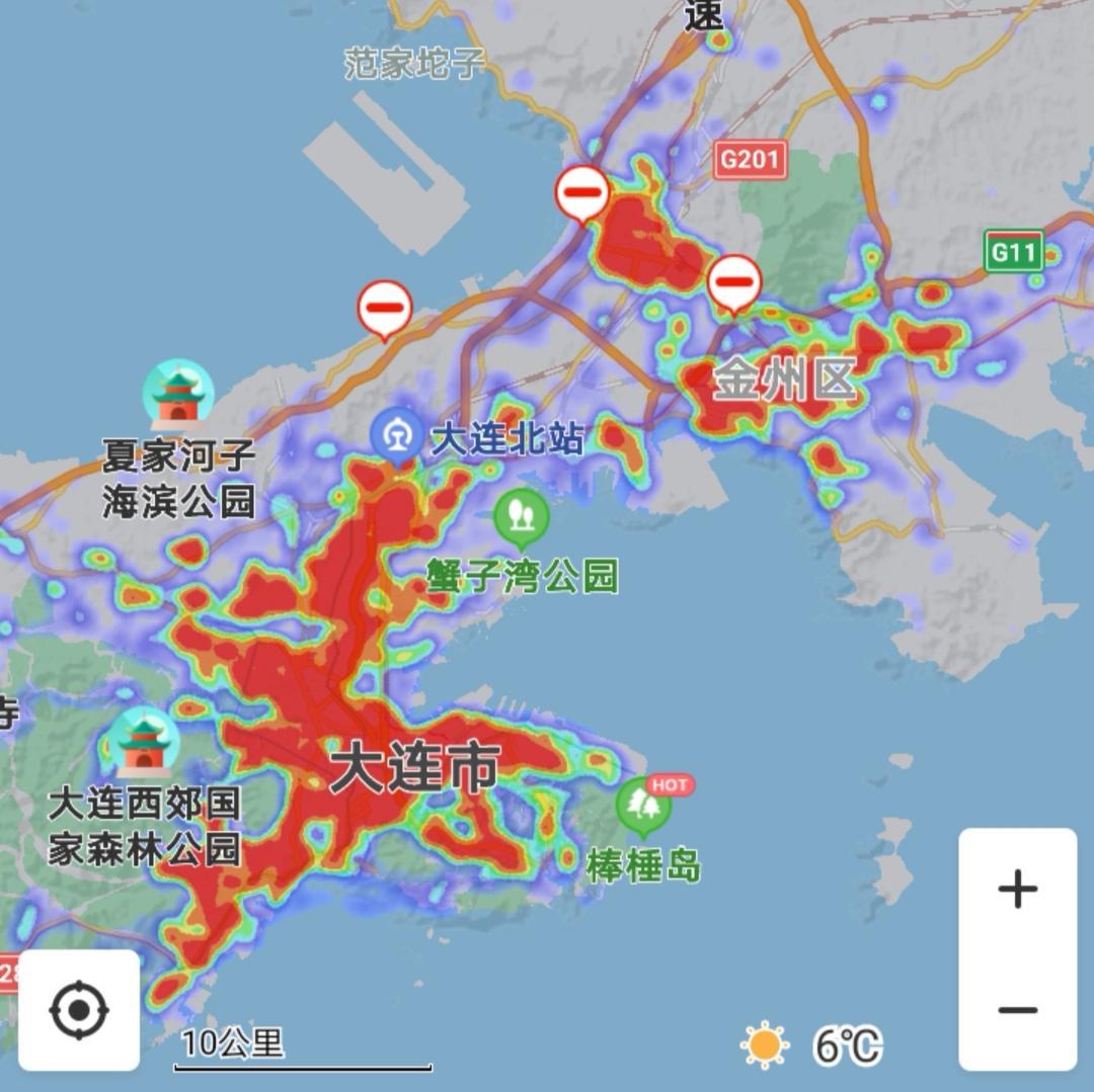 中国最开放的城市排名（沿海开放城市热力图比较）