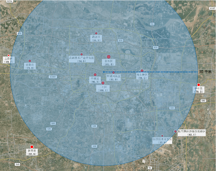 郑州市人口总数2022（郑州市人口分布图一览）