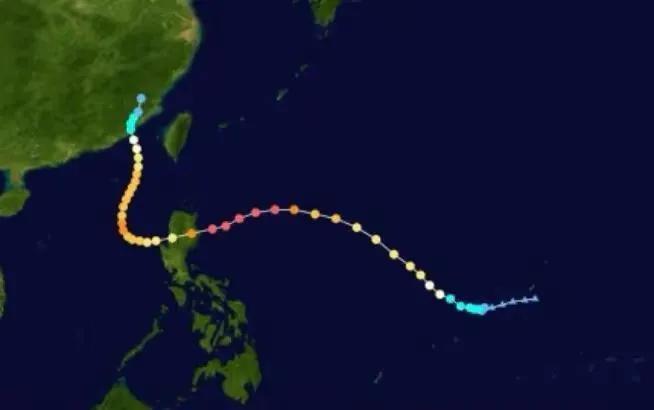 台湾台风季节是几月（附台湾最强台风排行榜前10名）