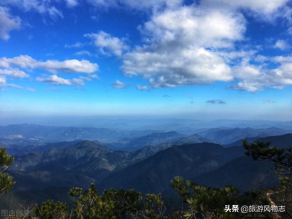 浙江第一高峰是什么山（盘点浙江山峰高度排名）