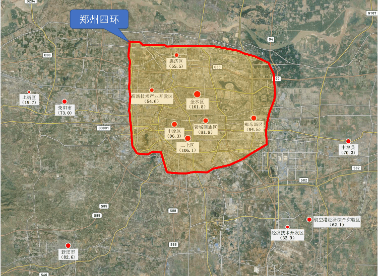 郑州市人口总数2022（郑州市人口分布图一览）