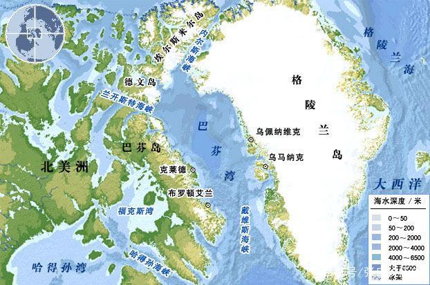 世界十大岛屿都有哪几个（排名前十大岛屿在地图上的位置）