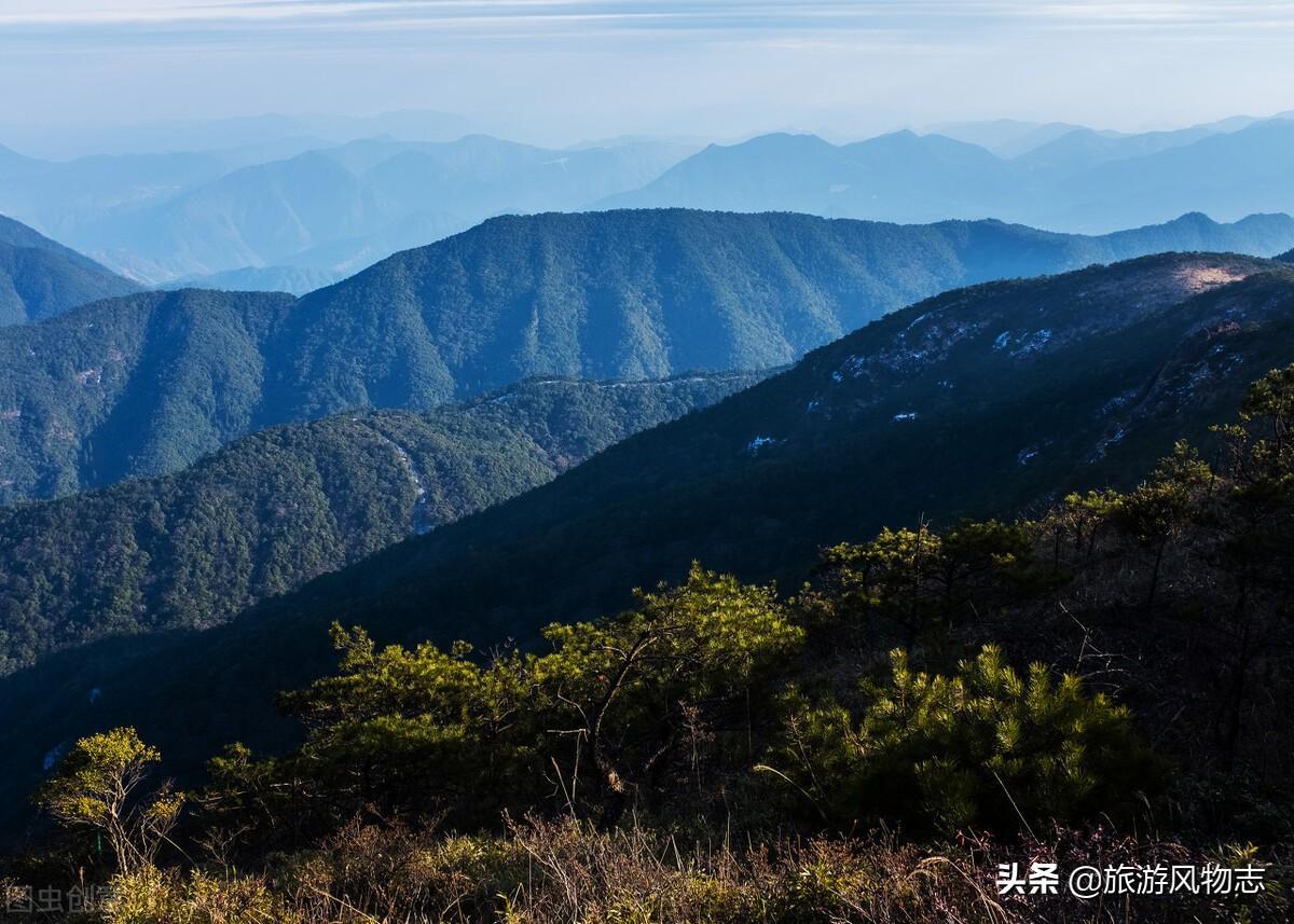 浙江第一高峰是什么山（盘点浙江山峰高度排名）