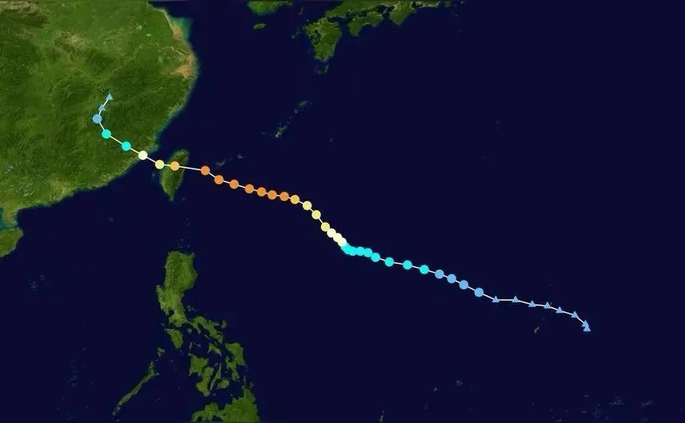 台湾台风季节是几月（附台湾最强台风排行榜前10名）