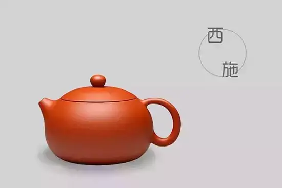 紫砂壶壶型大全图谱（紫砂壶的壶型种类图解）