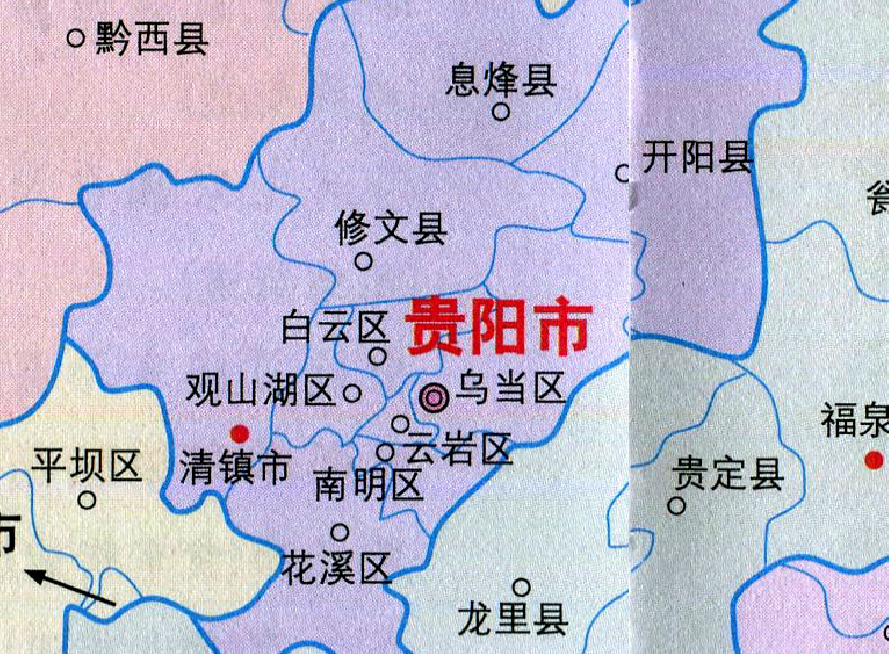 贵阳市人口2022总人数是多少（贵阳各区人口排名分布图）