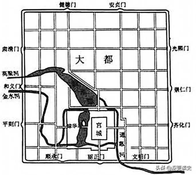 元朝大都是现在哪个城市（北京的前身元大都）